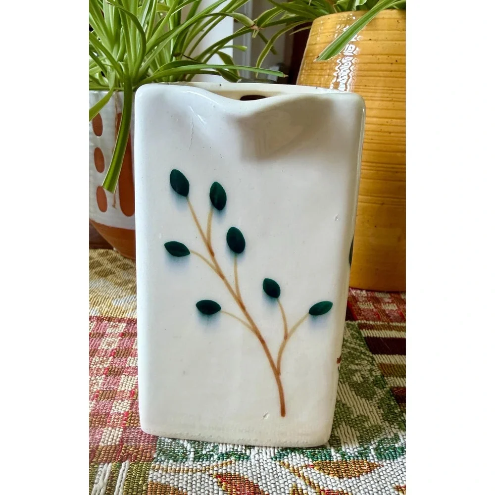 Vintage Mid-Century Ceramic Lobster Pitcher, Hand-Painted Seafood Barware